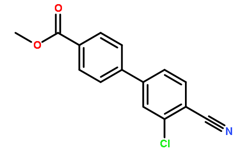 3-氯-4-氰基-[1,1-聯(lián)苯]-4-羧酸甲酯