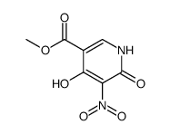 3-Pyridinecarboxylic acid, 1,6-dihydro-4-hydroxy-5-nitro-6-oxo-, methyl ester