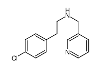 2-(4-chlorophenyl)-N-(pyridin-3-ylmethyl)ethanamine