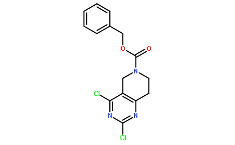 2,4-二氯-7,8-二氢吡啶并[4,3-d]嘧啶-6(5h)-羧酸苄酯