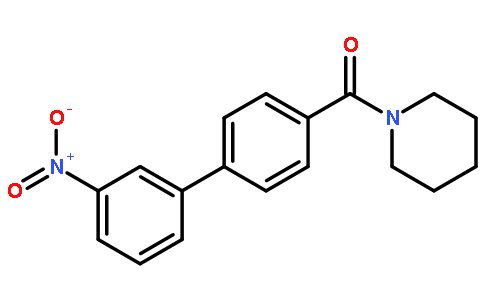 (3-硝基-[1,1-联苯]-4-基)(哌啶-1-基)甲酮