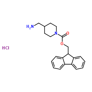 1-Fmoc-4-(氨甲基）-哌啶盐酸盐