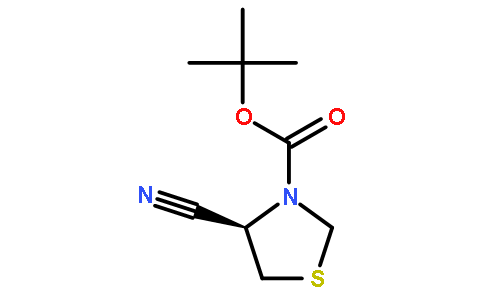 (R)-4-氰基噻唑烷-3-羧酸叔丁酯