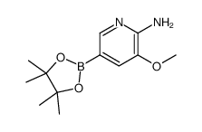 3-甲氧基-5-(4,4,5,5-四甲基-1,3,2-二氧硼戊环-2-基)-2-氨基吡啶