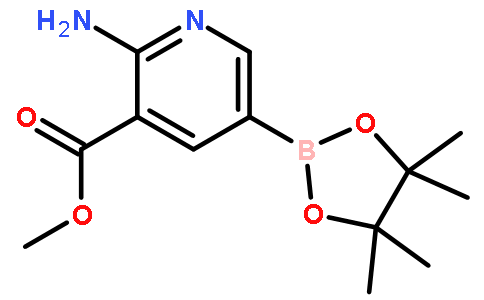 2-氨基-5-(4,4,5,5-四甲基-1,3,2-二噁硼烷-2-基)烟酸甲酯