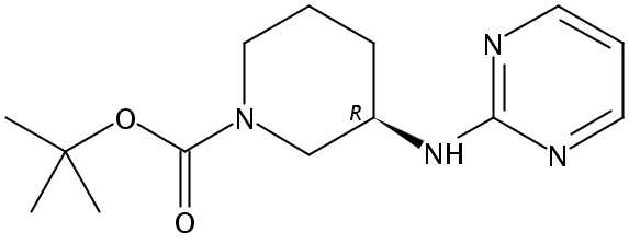 (R)-3-(嘧啶-2-基氨基)哌啶-1-羧酸叔丁酯