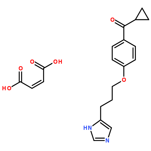 环丙基[4-[3-(1H-咪唑-4-基)丙氧基]苯基]甲酮马来酸盐