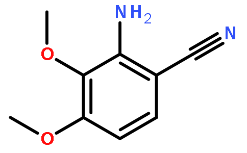 2-氨基-3,4-二甲氧基苯甲腈