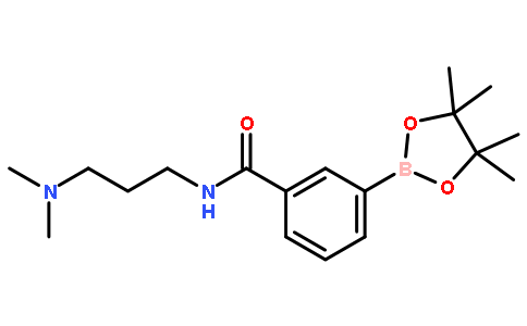 N-[3-(N,N-二甲基氨基)丙基]苯甲酰胺-3-硼酸频那醇酯