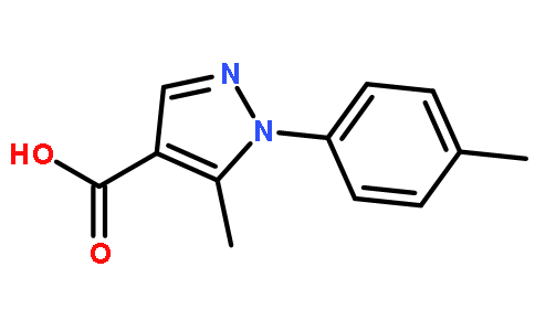 5-甲基-1-(4-甲基苯基)-1H-吡唑-4-羧酸