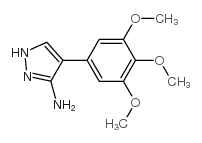 4-(3,4,5-三甲氧基苯)-1H-吡唑-3-胺