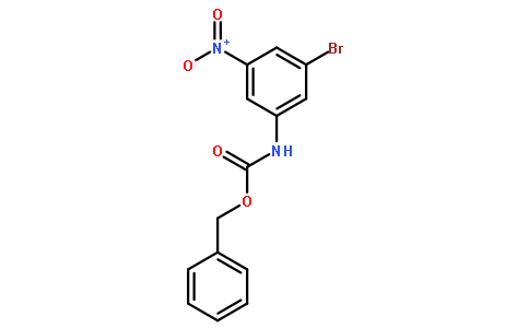 3-溴-5-硝基苯基氨基甲酸苄酯