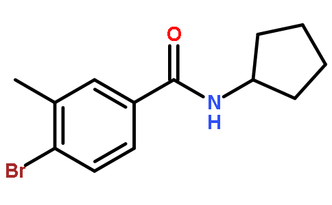 N-环戊基-4-溴-3-甲基苯甲酰胺