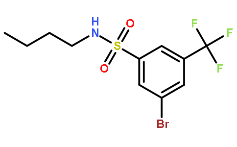 N-丁基-3-溴-5-(三氟甲基)苯磺酰胺