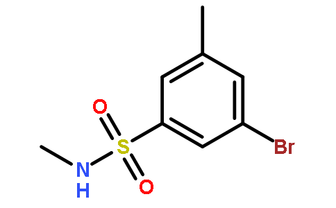 N-甲基-3-溴-5-甲基苯磺酰胺