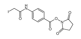 (2,5-dioxopyrrolidin-1-yl) 4-[(2-iodoacetyl)amino]benzoate