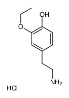 4-(2-氨基乙基)-2-乙氧基苯酚盐酸盐