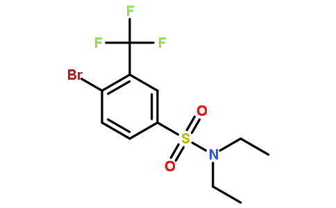 N,N-二乙基-4-溴-3-三氟甲基苯磺酰胺