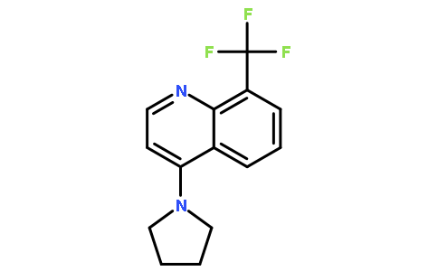 4-(吡咯烷-1-基)-8-(三氟甲基)喹啉