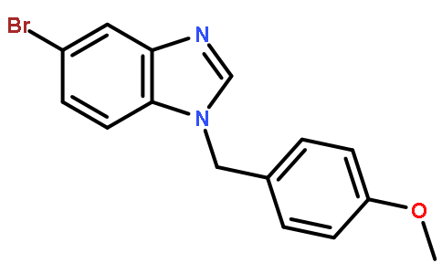 5-溴-1-(4-甲氧基苄基)-1H-苯并[d]咪唑