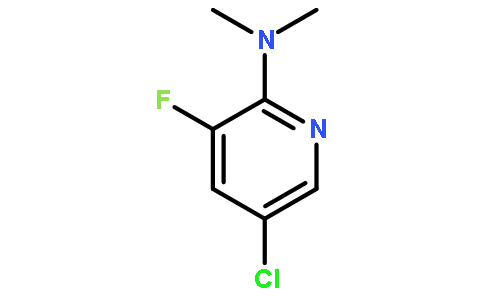 5-氯-2-(N,N-二甲基氨基)-3-氟吡啶