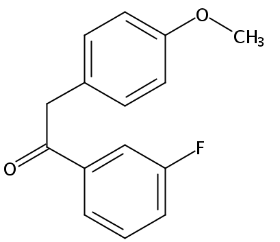 1-(3-Fluorophenyl)-2-(4-methoxyphenyl)ethanone