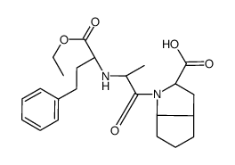 (2R,3aR,6aR)-1-[(2R)-2-[[(2R)-1-ethoxy-1-oxo-4-phenylbutan-2-yl]amino]propanoyl]-3,3a,4,5,6,6a-hexahydro-2H-cyclopenta[b]pyrrole-2-carboxylic acid