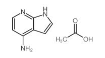 acetic acid,1H-pyrrolo[2,3-b]pyridin-4-amine