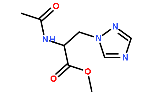 2-乙酰氨基-3-(1,2,4-三唑-1-基)丙酸甲酯