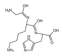 (2S)-2-[[(2S)-6-amino-2-[(2-aminoacetyl)amino]hexanoyl]amino]-3-(1H-imidazol-5-yl)propanoic acid