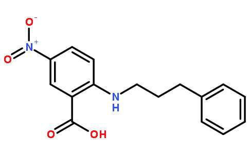 5-硝基-2-(3-苯丙胺)苯甲酸