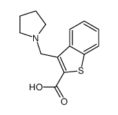 3-(1-Pyrrolidinylmethyl)-1-benzothiophene-2-carboxylic acid