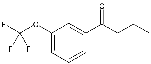 1-Butanone, 1-[3-(trifluoromethoxy)phenyl]-