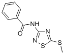 N-(5-甲基硫代-1,2,4-噻二唑-3-基)苯甲酰胺