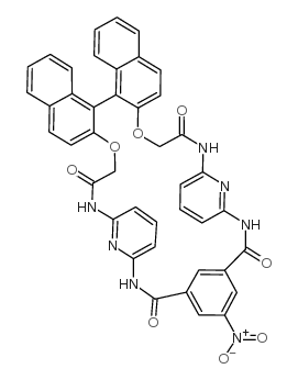 (R)-2,2'-[5-NITROISOPHTHALAMIDOBIS(2,6-PYRIDYLENECARBAMOYLMETHOXY)]-1,1'-BINAPHTHYL