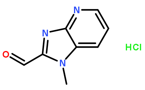 1-甲基-1H-咪唑并[4,5-b]吡啶-2-甲醛盐酸盐