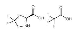 (2S)-4,4-difluoropyrrolidine-2-carboxylic acid,2,2,2-trifluoroacetic acid