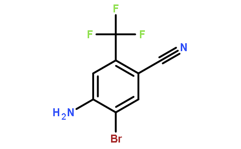 4-氨基-5-溴-2-(三氟甲基)苯甲腈