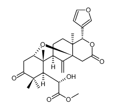 Methyl (2S)-[(1S,3S,7R,8R,9R,12S,13R)-13-(3-furyl)-6,6,8,12-tetramethyl-17-methylene-5,15-dioxo-2,14-dioxatetracyclo[7.7.1.01,12.03,8]heptadec-7-yl](hydroxy)acetate