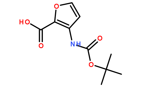 3-((叔丁氧基羰基)氨基)呋喃-2-羧酸