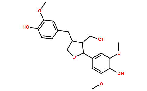 4-[(2S,3R,4R)-4-(4-羟基-3-甲氧苄基)-3-(羟甲基)四氢呋喃-2-基]-2,6-二甲氧基苯酚