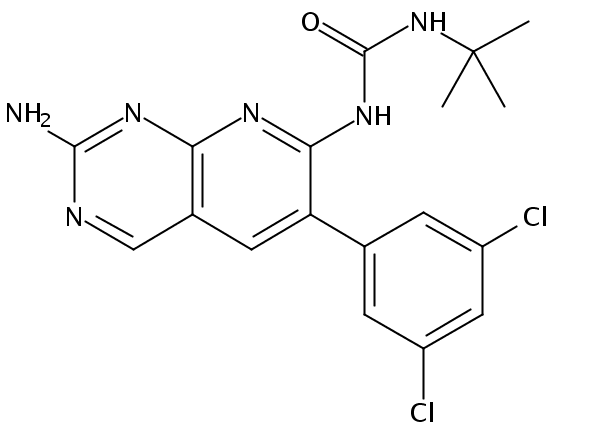 1-(2-氨基-6-(3,5-二氯苯基)吡啶并[2,3-d]嘧啶-7-基)-3-(叔丁基)脲