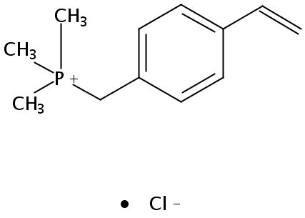 氯化三甲基-(4-乙烯基苄基)鏻盐