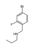 N-Propyl 4-broMo-2-fluorobenzylaMine