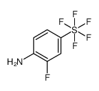 2-Fluoro-4-(pentafluoro-λ6-sulfanyl)aniline