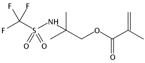 2-Methyl-2-(trifluoromethylsulfonamido)propyl methacrylate