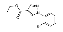ethyl 1-(2-bromophenyl)pyrazole-4-carboxylate