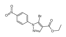 5-溴-1-(4-硝基苯基)-1H-吡唑-4-羧酸乙酯