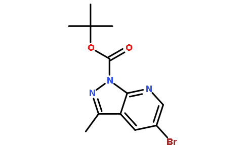 5-溴-3-甲基-1H-吡唑并[3,4-b]吡啶-1-羧酸叔丁酯