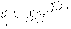维他命 D2-[26,26,26,27,27,27]-d6